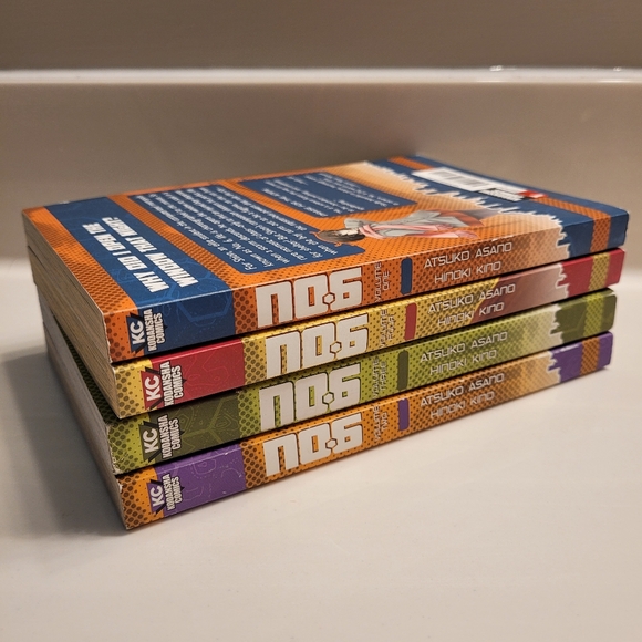 NO.6 Volumes 1 Through 4 Manga Series By Atsuko Asano and Hinoki Kino paperback - Picture 5 of 15